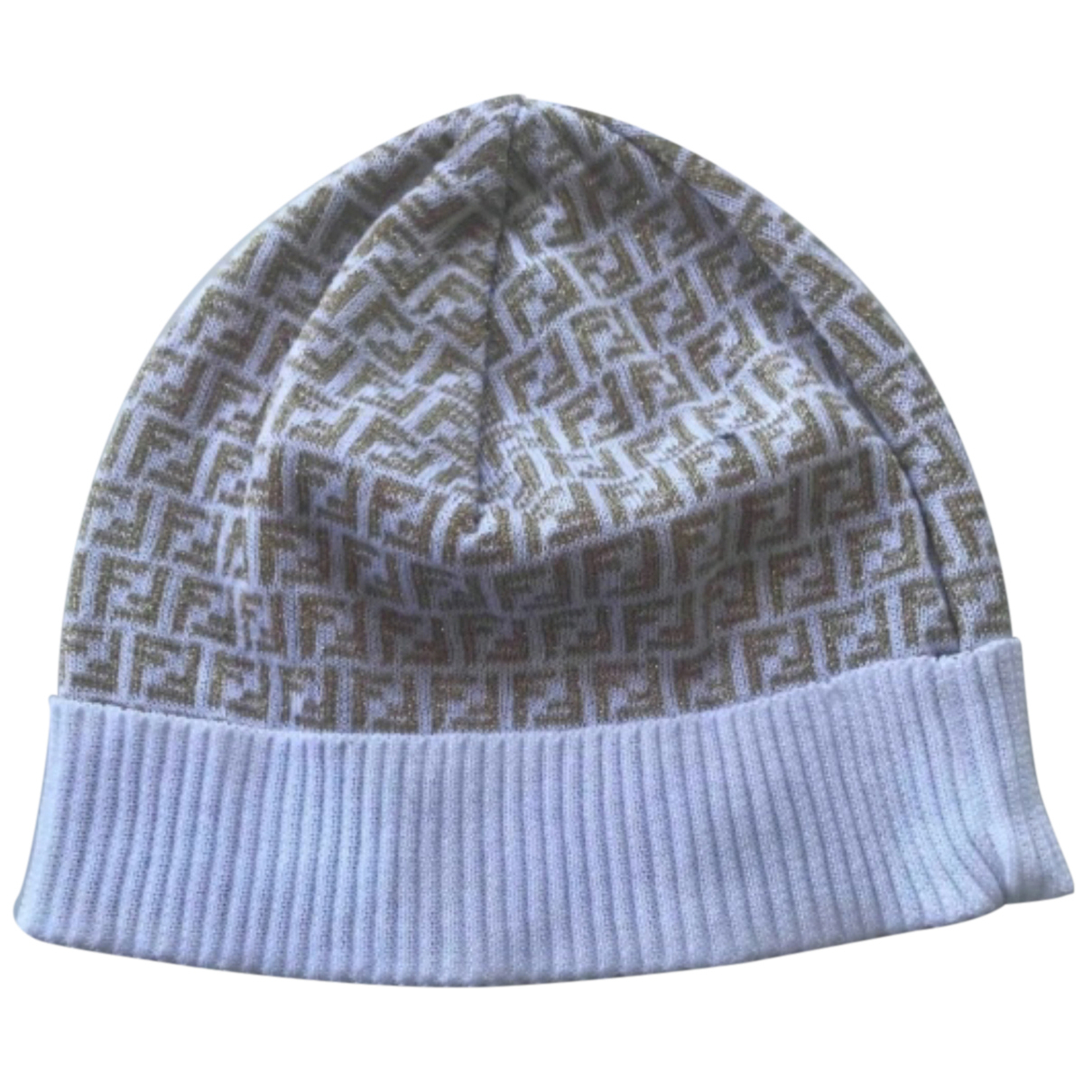 Beanie Fendi White size M International 